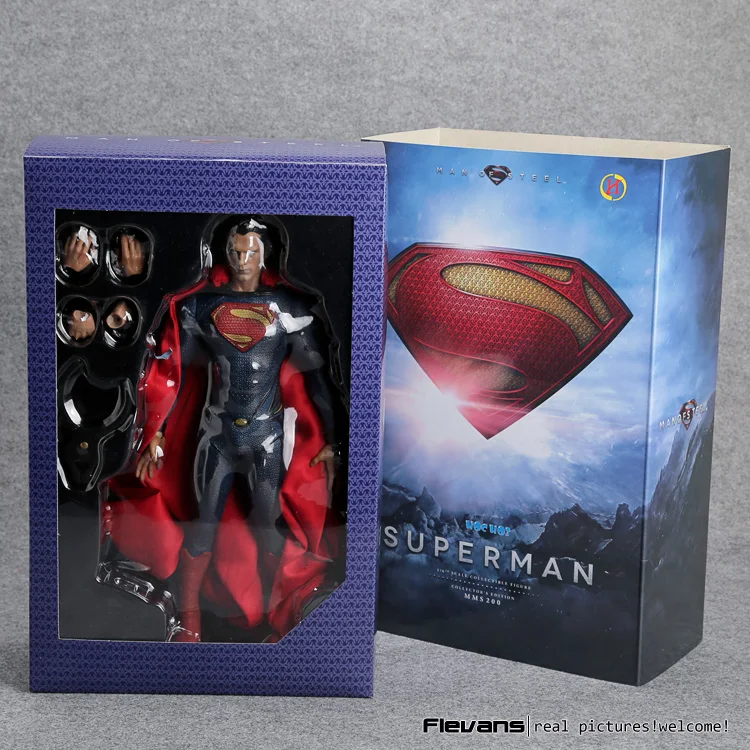 

Superman Man of Steel PVC Action Figure Collectible Model Toy 12" 30cm HRFG495