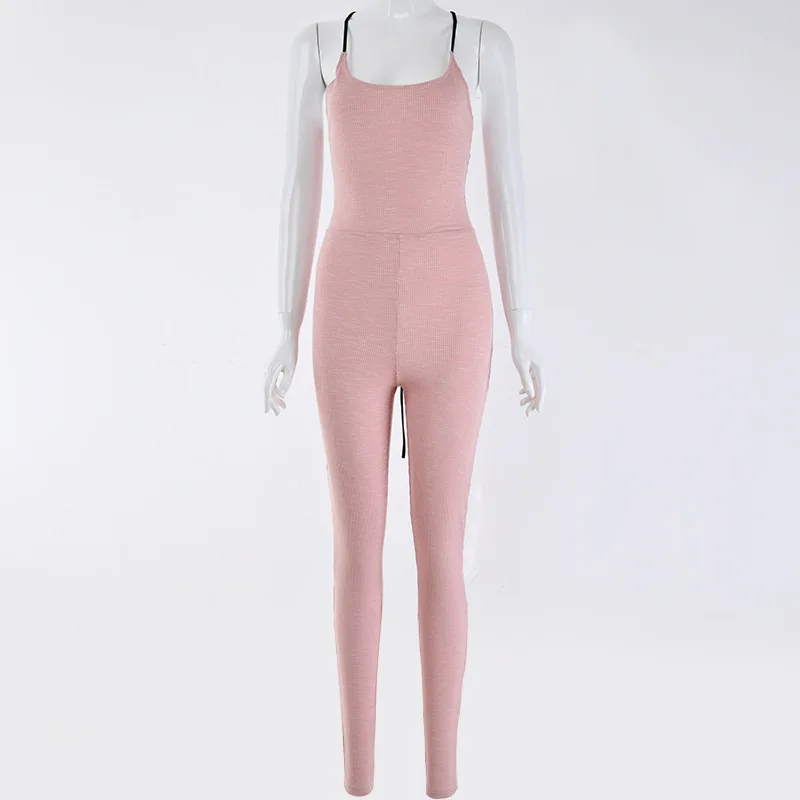 rompers womens jumpsuit bandage sexy bodysuit women sleeveless bodycon overalls