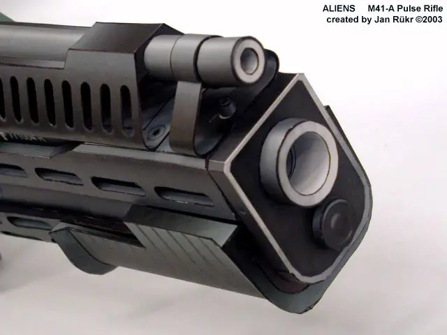 エイリアンm41aパルスガンスケール1:1 3D紙モデル玩具 - AliExpress