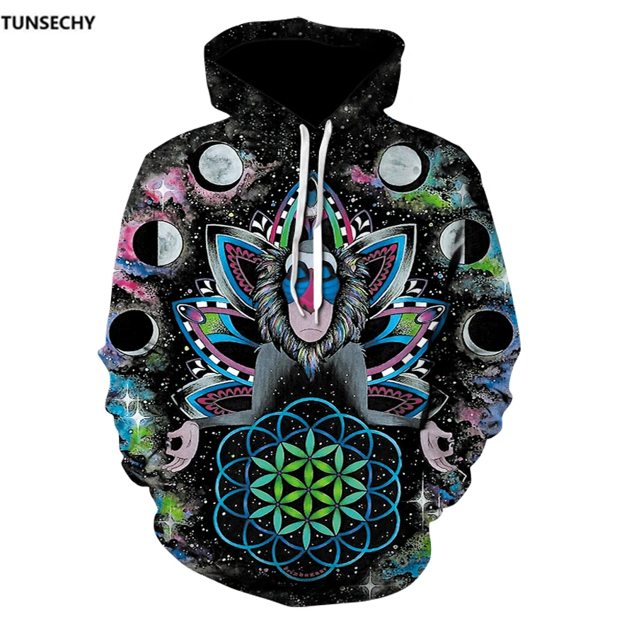 

TUNSECHY 3D Hoodies Brand Hoodies Men Sweatshirts Game Hooded Tracksuits Fashion Pullover Fashion Thin Brand Free transportation