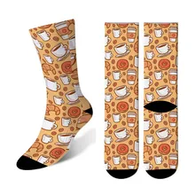 Модные женские новые Веселые носки, хлопковые цветные забавные носки с креативным принтом, короткие носки для девочек-подростков, крутые модные забавные носки 6S-ZWL08