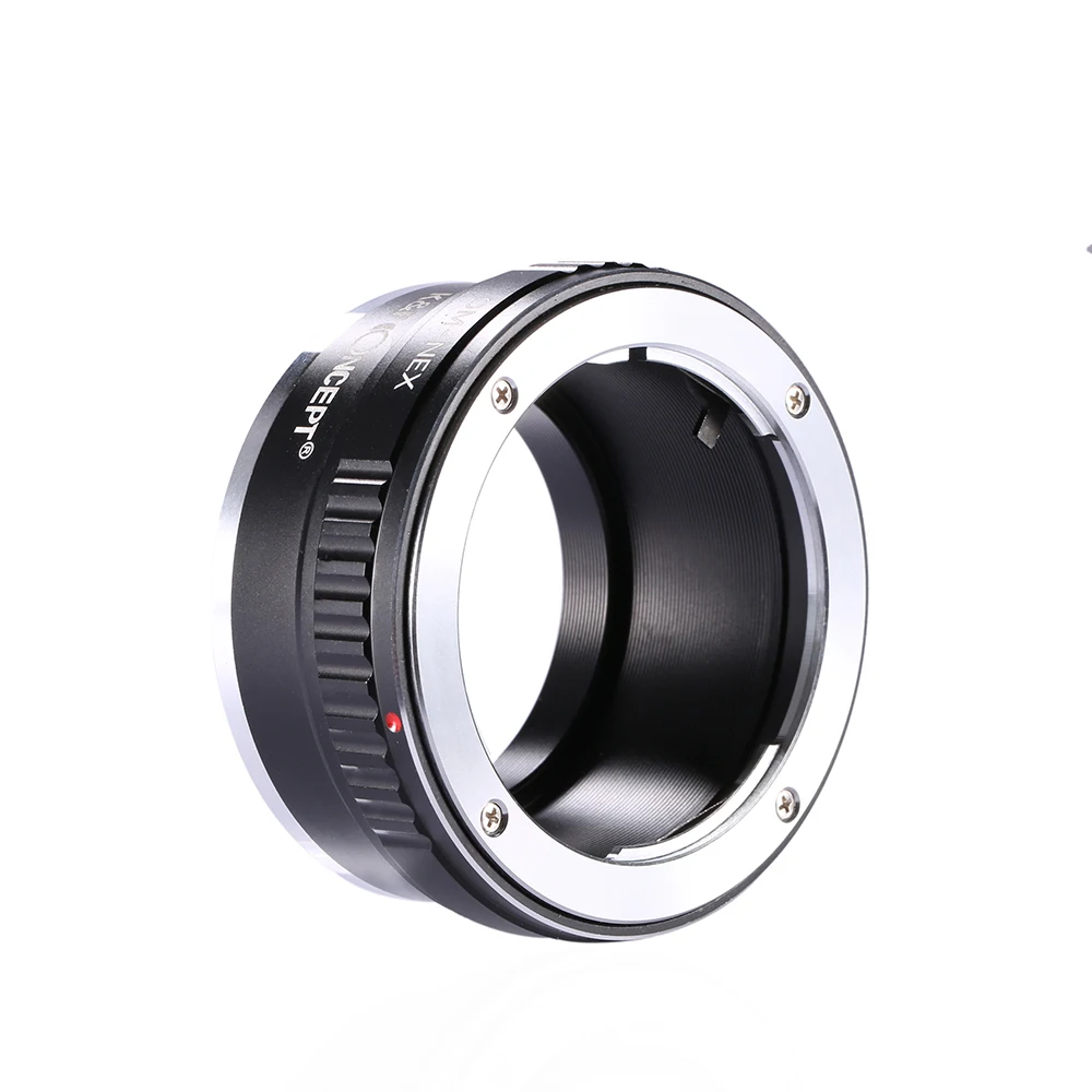 K&Fconcept Переходное кольцо Olympus OM-Sony NEX для установки объективов Olympus OM на фото камеры Sony NEX E mount Alpha A5000 7R A3000 A7 A7R A6000