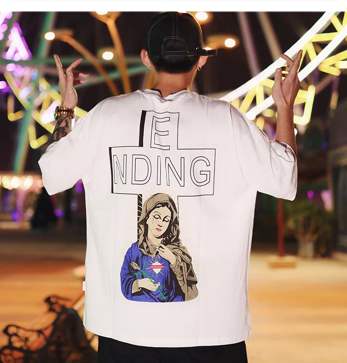 Streetwear T-Shirt in Action