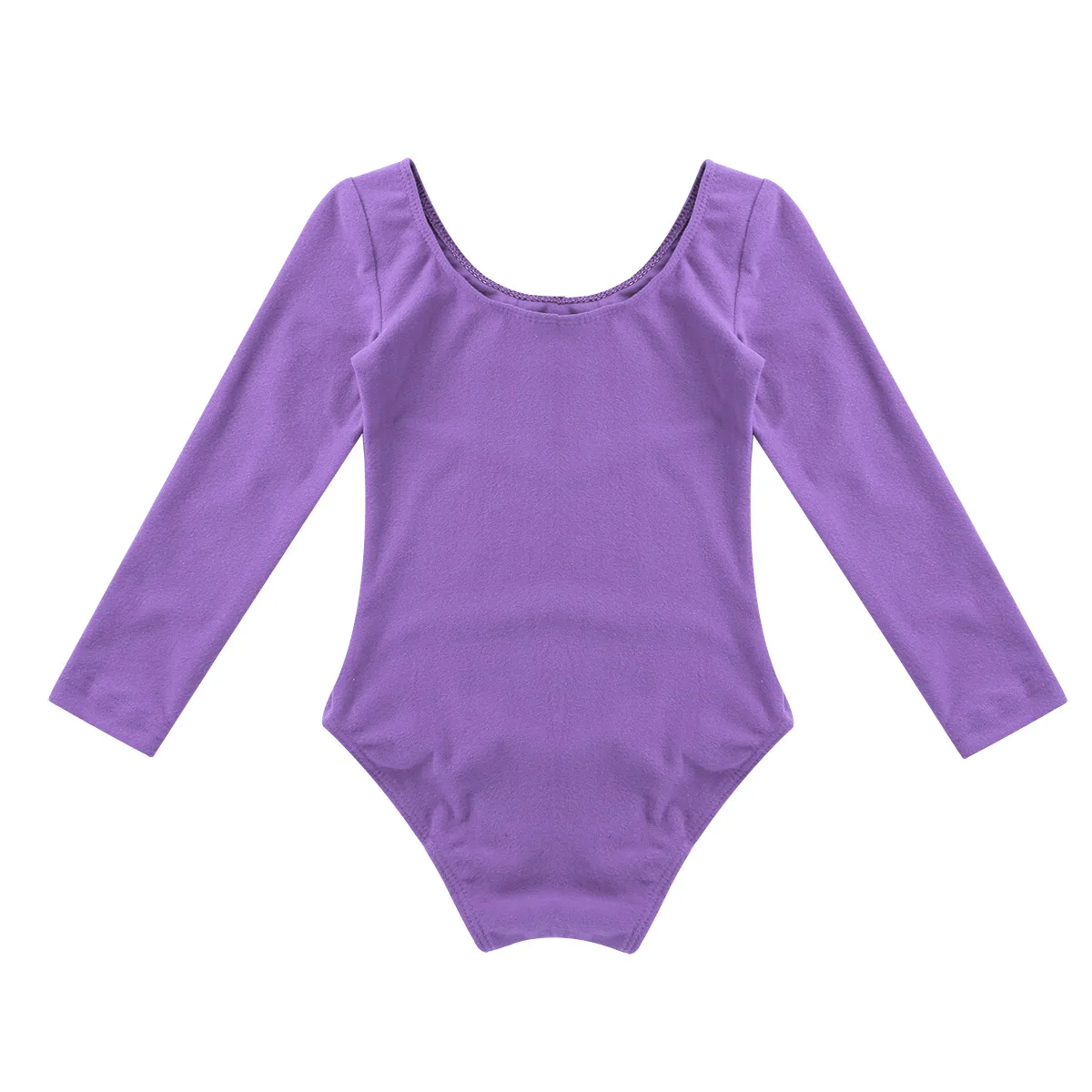 Гимнастический купальник балет для маленьких девочек Одежда для танцев черные фиолетовые балетные трико хлопок гимнастическое трико для танцев