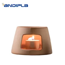 Винтаж грубая керамика нагреватель домашний заварник держатель чайный набор кунг-фу аксессуары свечи теплый чай плита вареный Чай Кофейная база