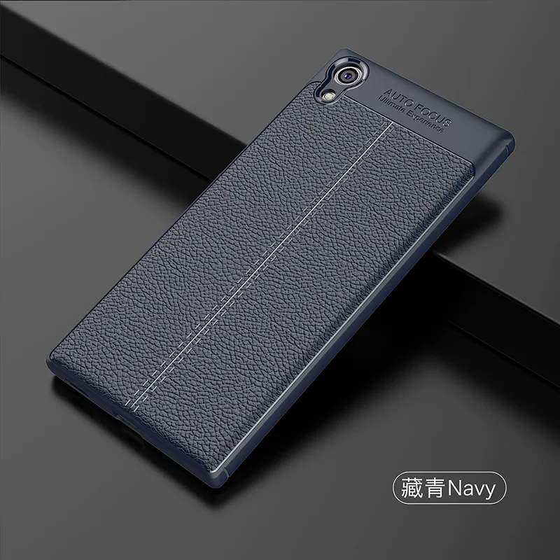 Litchi silicone case sony xperia xa1 (13)