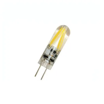 

100X New arrival G4 COB LED 12V 1.5W 2PCS COB filament G4 light bulb express free shipping