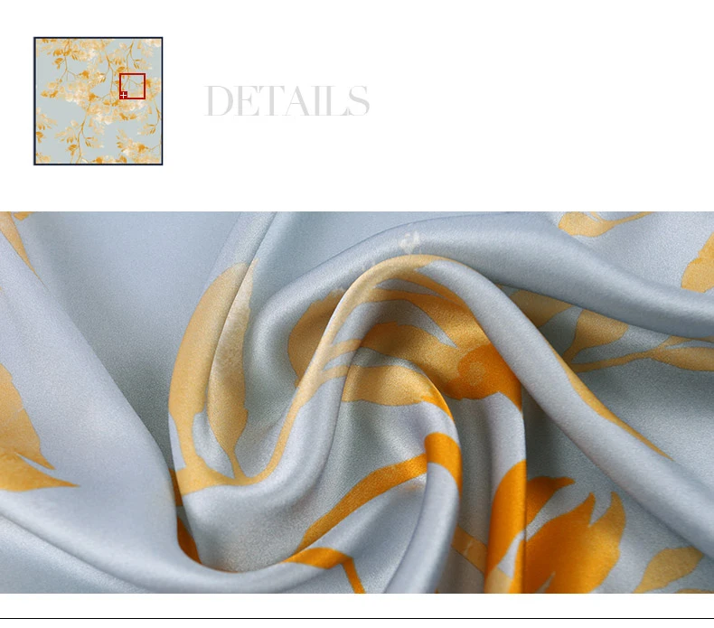 [BAOSHIDI] Осень 16 момме шелковый шарф, бесконечность 106*106 шарфы женские, роскошный бренд леди шаль, мода чистый Шелковый шарф