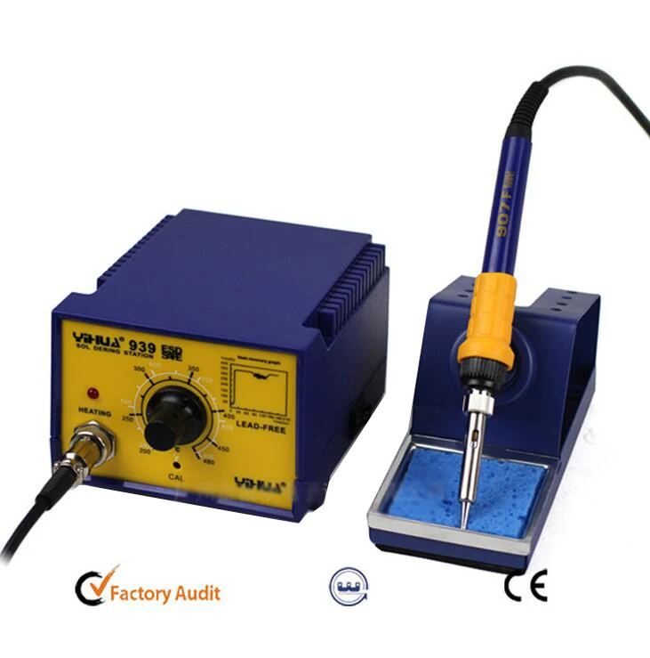 

Free Shipping YIHUA 939 Laptop PCB Temperature Controlled Soldering Station BGA Rework Station