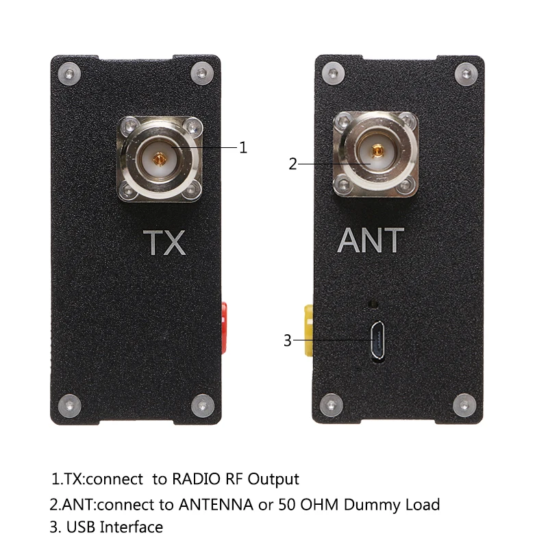 SW-102 цифровой VHF/UHF антенный измеритель мощности lcd КСВ стоящий волновой коэффициент Ватт метр 125-525 МГц для 2 радиоприемников US Energy Monitor