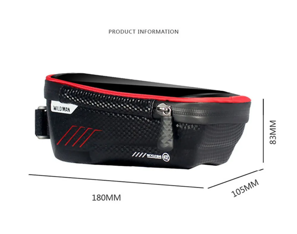 Discount Bicycle Bag Waterproof Front Bike Cycling Bag 6.2 inch Mobile Phone Bicycle Top Tube Handlebar Bags Mountain Cycling Accessories 13 Discount Bicycle Bag Waterproof Front Bike Cycling Bag 6.2 inch Mobile Phone Bicycle Top Tube Handlebar Bags Mountain Cycling Accessories 13