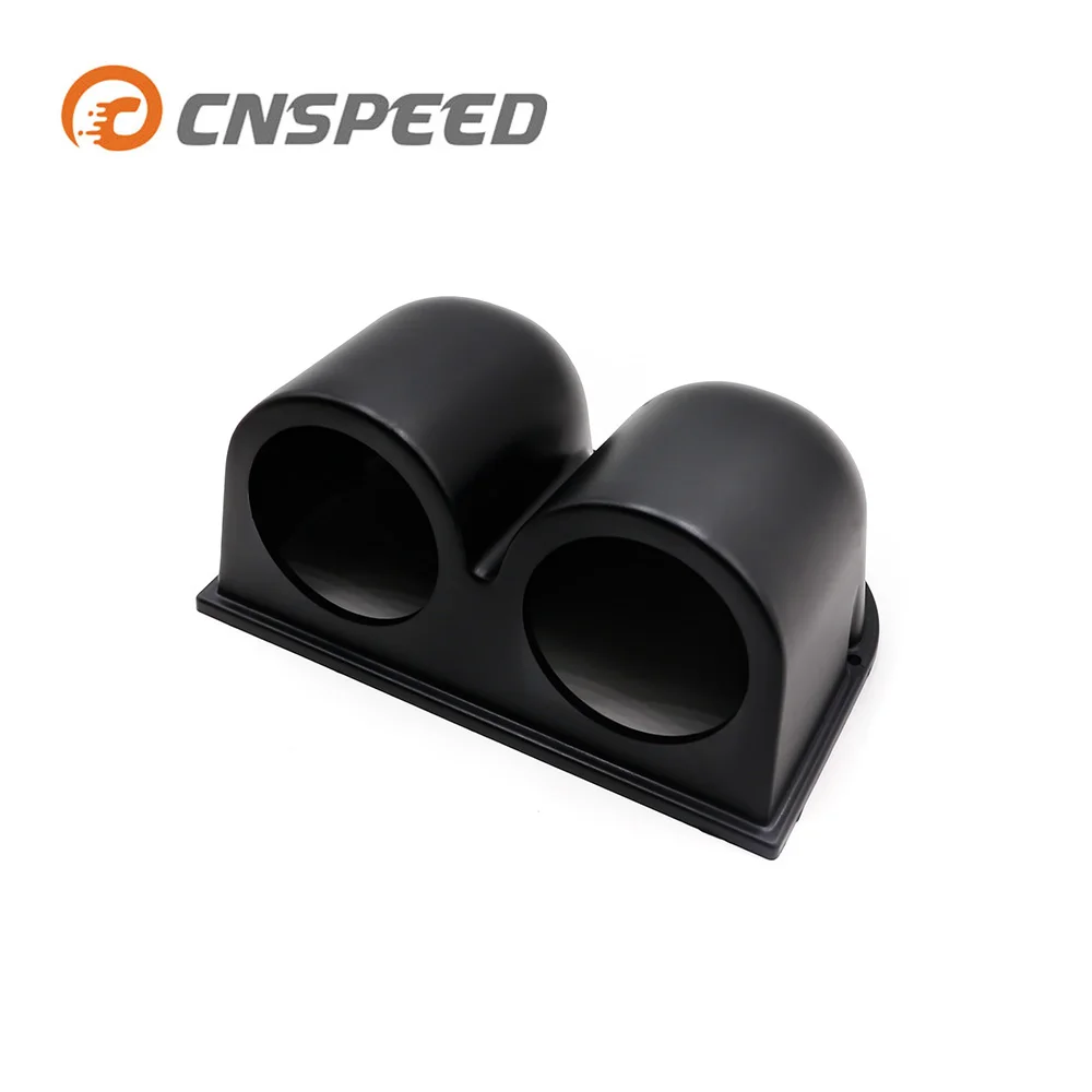 CNSPEED "(52 мм) черный цвет двойной измерительный прибор Dash Mount dual auto gauge pod/Автомобильный держатель измерителя YC100213