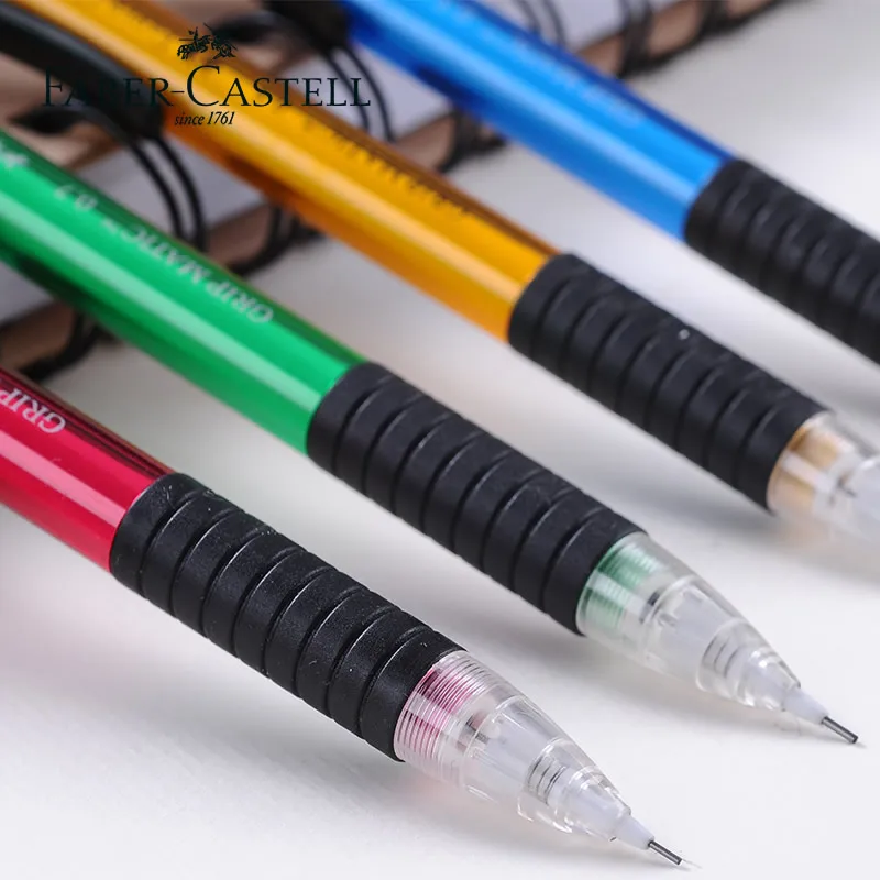 Механический карандаш Faber Castell с рукояткой Matic или сверхтонкими выводами графит
