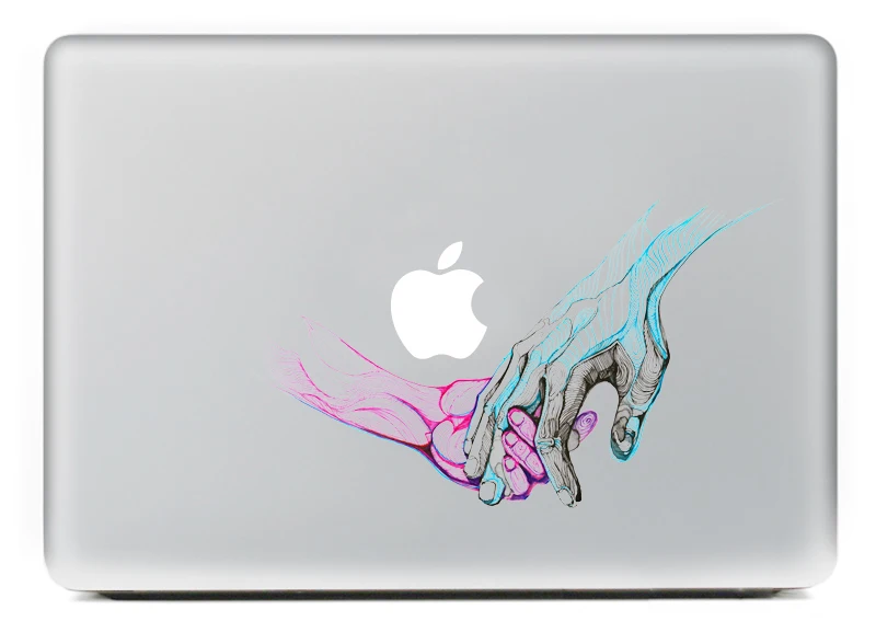 Персональная виниловая наклейка ручной работы, наклейка для ноутбука macbook Pro Air, 13 дюймов, мультяшный чехол для ноутбука mac book
