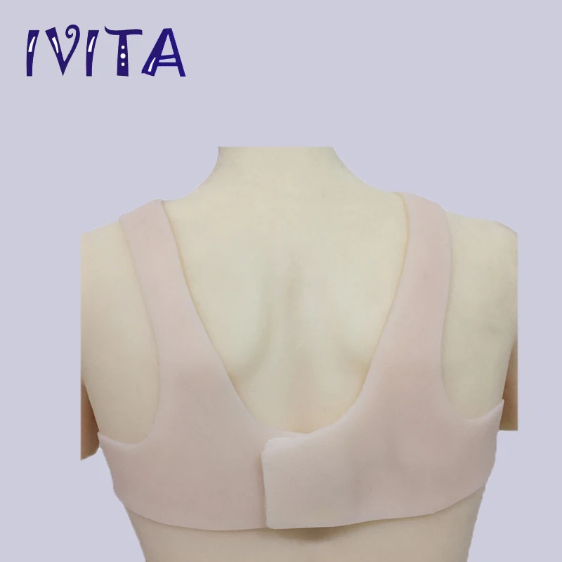 Искусственная грудь IVITA 1800 г искусственные силиконовые формы для груди