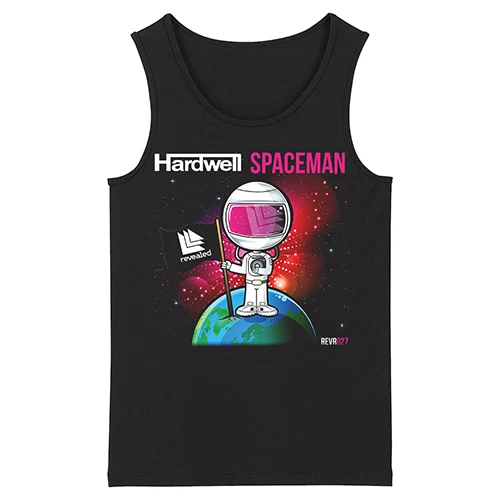 Todhoof Hardwell DJ Rock Pop Панк мужской модный топ с круглым вырезом Топы на бретелях Азиатский размер - Цвет: 3