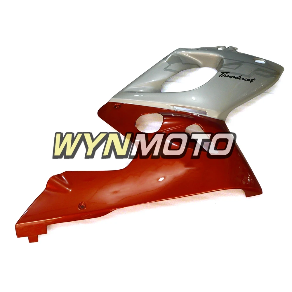 Выполните инъекции пластмассы ABS Обтекатели для Yamaha YZF600R Thundercat Год 1997-2007 мотоциклов обтекателя Kit Красный Серебряный Чехлы для мангала