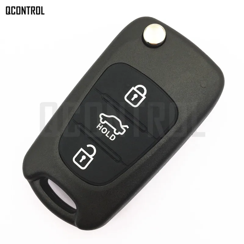 QCONTROL дистанционный ключ без ключа для KIA Rio RKE-4A01 или RKE-4A02 с ключом HY20