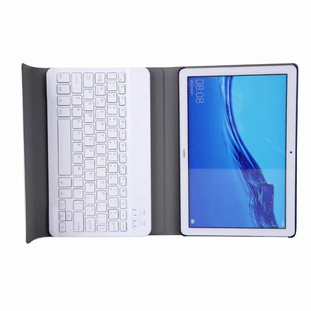 Чехол-клавиатура для huawei MediaPad T3 10 AGS-W09/AGS-L09, 9,6 дюймов, Беспроводная Bluetooth клавиатура, чехол для планшета+ ручка