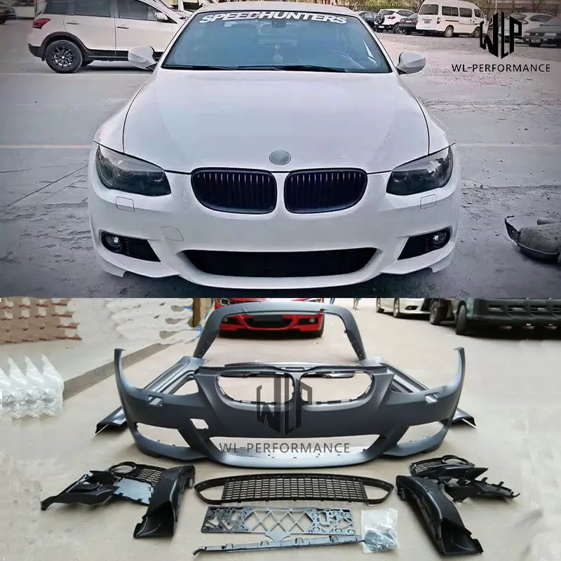 

E92 E93 High quality PP Unpainted Car Body Kit Bumper Styling For BMW E92 E93 LCI M-TECH Car Body Kit 2010-2012