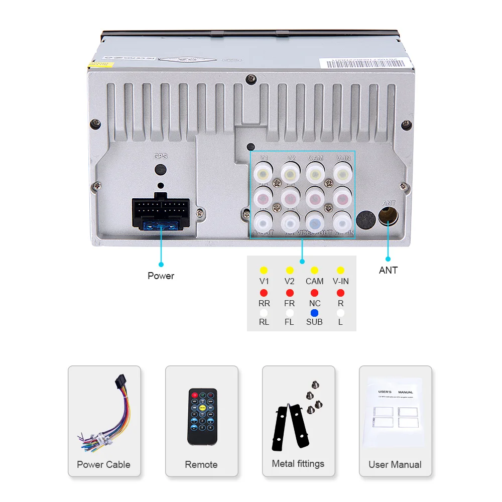 Clearance Eunavi 2 DIN Car radio / GPS / MP3 / mp5 / usb / sd / player Bluetooth Handsfree Rearview after Touch screen hd system Radio BT 5 Clearance Eunavi 2 DIN Car radio / GPS / MP3 / mp5 / usb / sd / player Bluetooth Handsfree Rearview after Touch screen hd system Radio BT 5