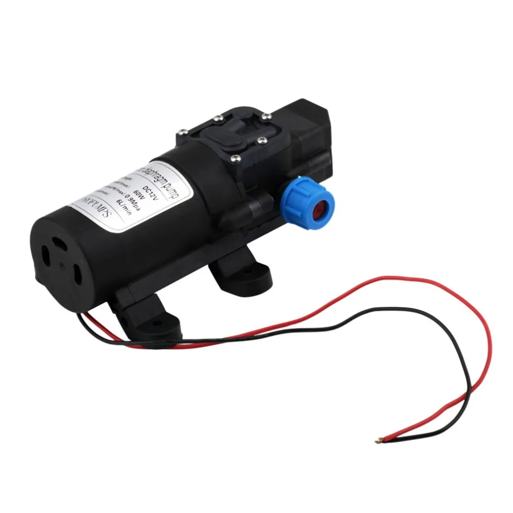 

12V Durable Diaphragm Water Pump 30W 3L/min Self-Priming Camping Boating Built-in Check Valve Irrigation Watering Tools