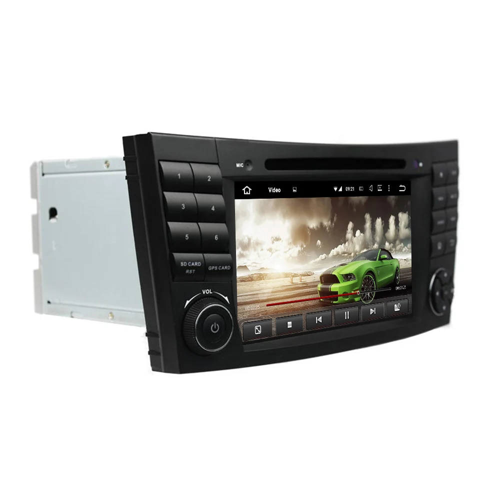 Perfect 7" Android 8.1 Car Radio DVD GPS Multimedia Head Unit for Mercedes Benz E-Class W211 CLS W219 G-Class W463 2GB RAM Mirror-link 1