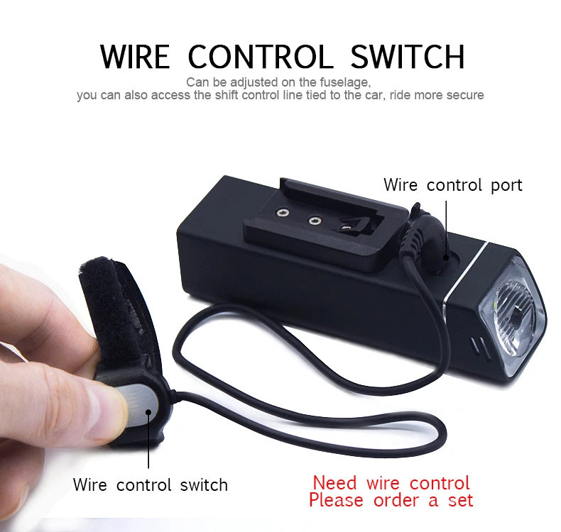 Best Gaciron Waterproof 600LM Bicycle Headlight with Wire Control USB Rechargeable MTB Bike Front light Flashlight Handlebar LED Lamp 10