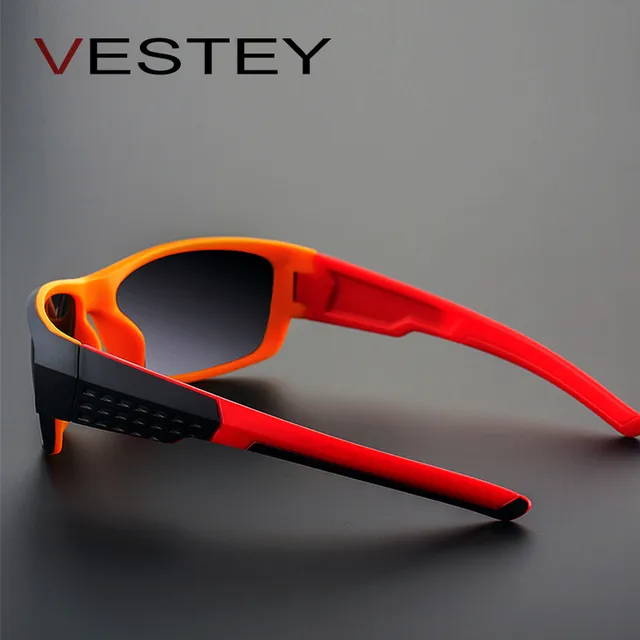 VESTEY Brand Design Polarized Sunglasses Men Cool Vintage Male Sun Glasses Shades Eyewear Gafas De Sol