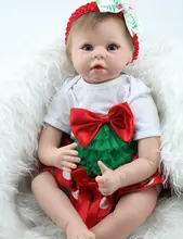 22inch Real Life Reborn Baby Dummy Collectible Princess Girl Doll Kids Birthday Gift Party Toys