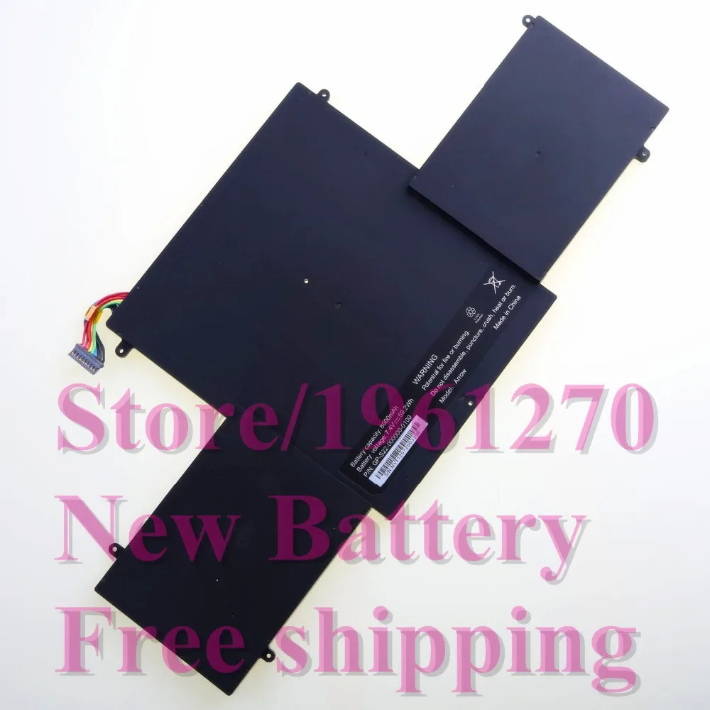 laptop 7.4V 59.2Wh 8000mAh Arrow Battery for Google Chromebook Pixel Series GP-S22-000000-0100 | Компьютеры и офис