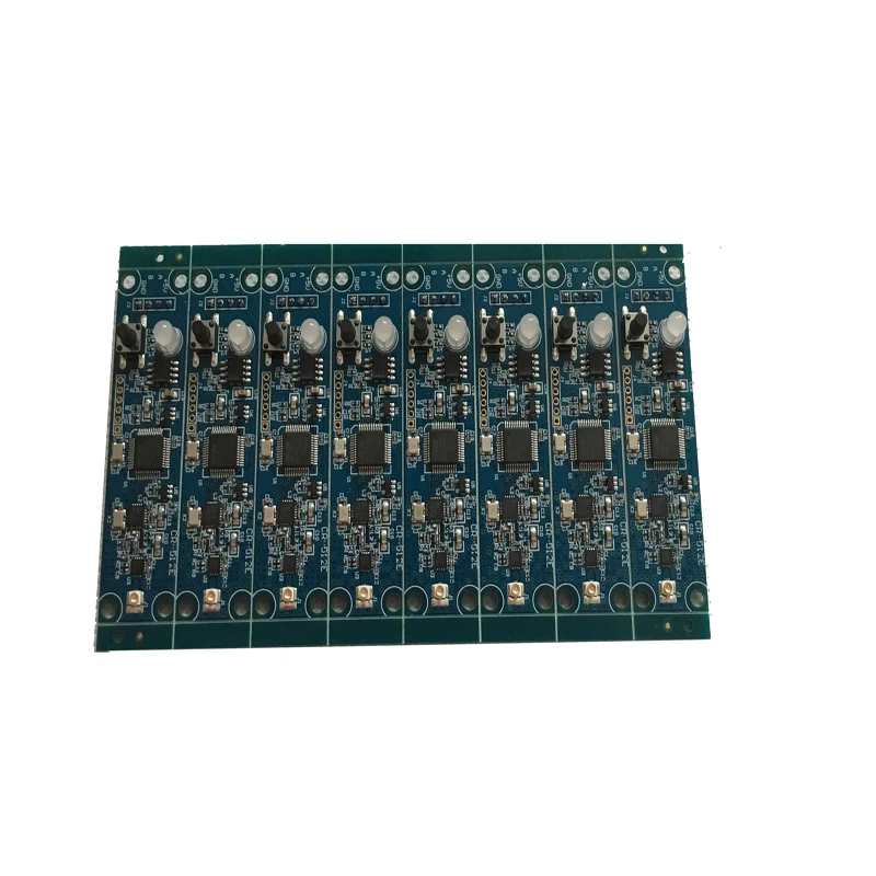

10X/LOT UPGRADE 2in1 2.4Ghz Stage Light Wireless Receiver&Transmitter PCB Module Board With Antenna LED Controller Wifi Receiver