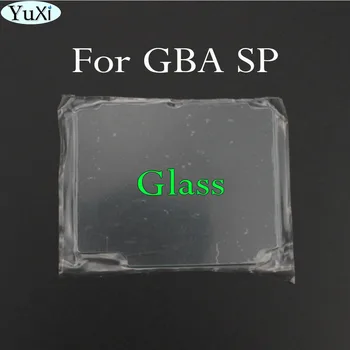 

YuXi transparent glass Display Screen Lens Protection Panel Cover Repair part for Nintendo GBA SP Lens Protector