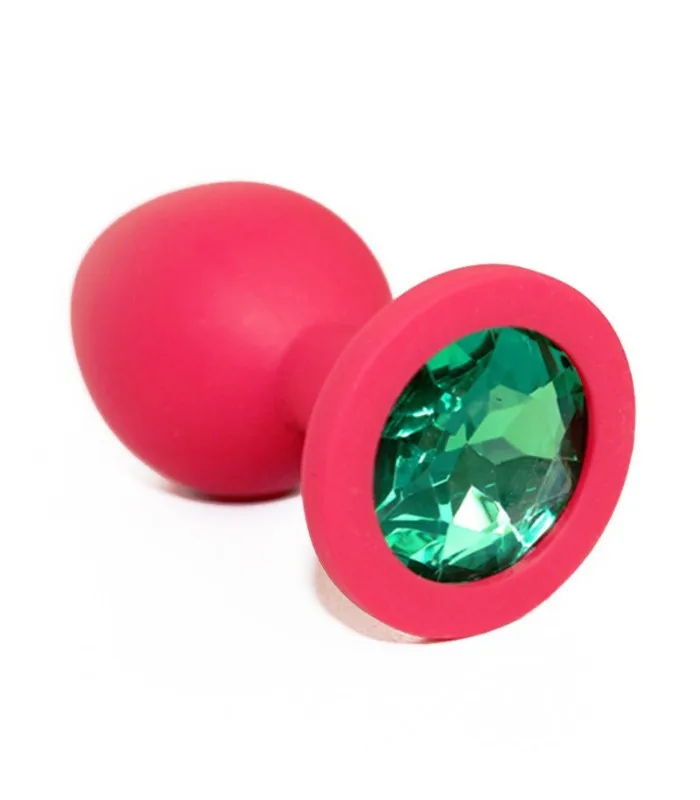 Small Medium Large Silicone Butt Plug with Crystal Jewelry Smooth Touch Anal Plug Anal Sex Toys for Woman Men Gay06