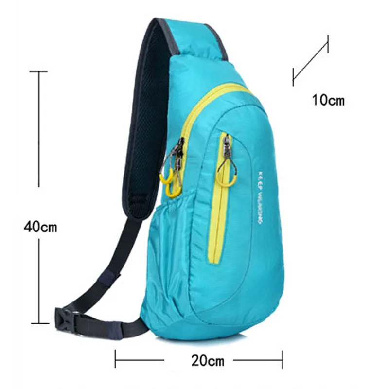 4 Colors Waterproof Outdoor Travel Sport Bag Package Chest Sport Bags Backpack for Women Men Shoulder Backpacks Rucksack