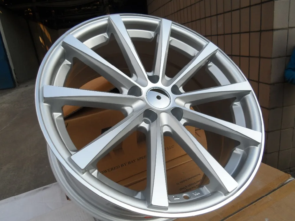 Высокое качество! 19x8,5 et 35 5x114,3 OEM серебро машина уход за кожей лица колесные диски из сплава, W101