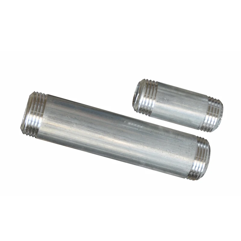 10 шт./лот G1/2 &quotстальные двойные мужские нитки оцинкованные трубы DIY бутылки