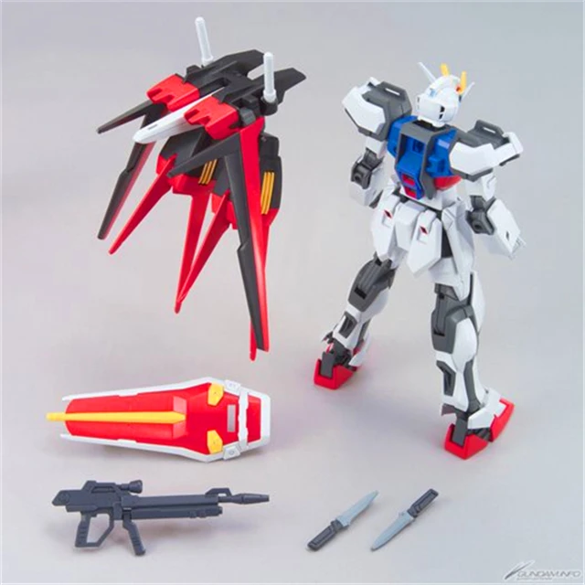 Bandai оригинальная модель Gundam HGUC 1/144, RX-78 свободы, единорог, предназначение, броня, распакованный мобильный костюм, детские игрушки с держателем