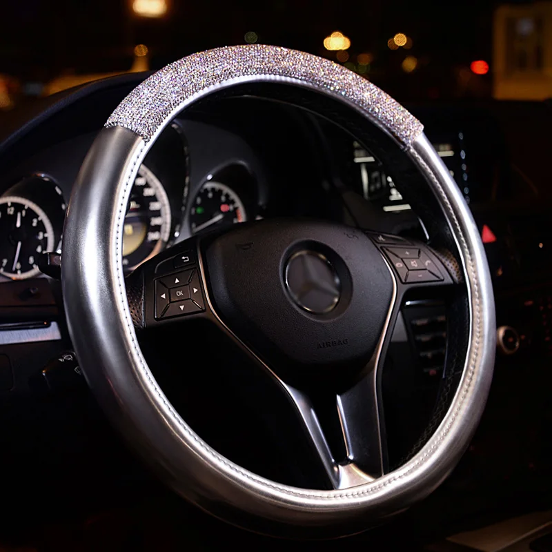 Fashion-Rhinestone-Leather-Auto-Car-Steering-Wheel-Cover-General-Crystal-Anti-slip-Car-Styling-Covers-111