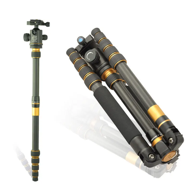 hot sale Pro Q 777c carbon fiber tripod portable slr camera Q777C tripod  monopod Variable Alpenstock 3 in1 wholese free shipping|slr canon digital  camera|camera bestbuycamera skateboarding - AliExpress