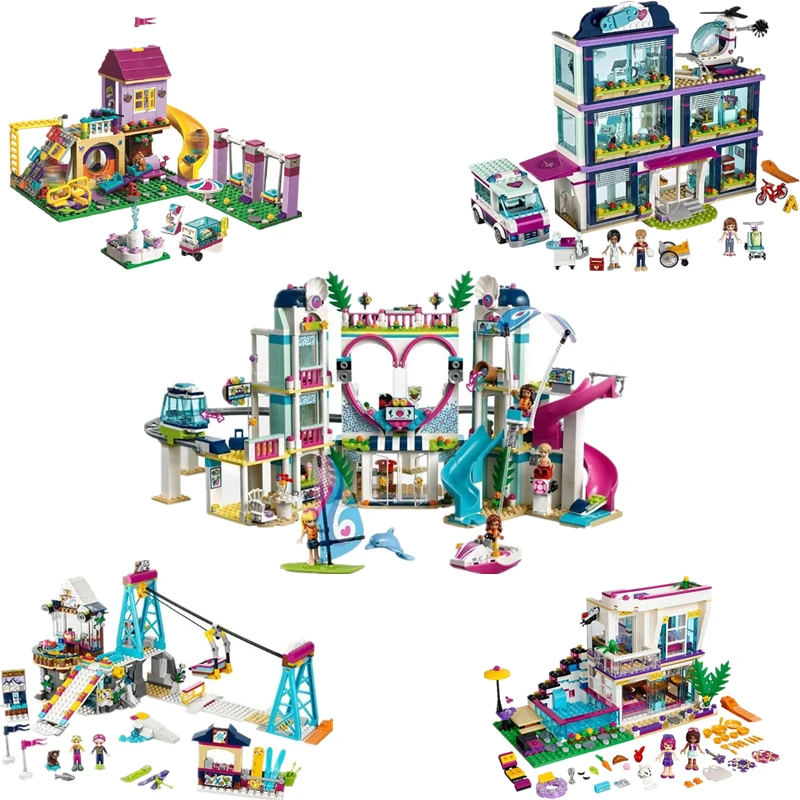 Girl Friends Heartlake City Resort Model W Legoingly Building Block