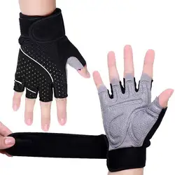 Женские/мужские перчатки для тренировок в спортзале Бодибилдинг Спорт Фитнес перчатки для занятий тяжелой атлетикой мужские перчатки