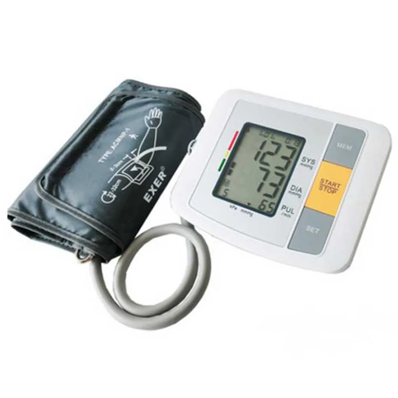 

U80B LCD Digital Display Fully Automatic Wrist Blood Monitor BPM Measuring Blood Pressure monitor Blood-Pressure Meter