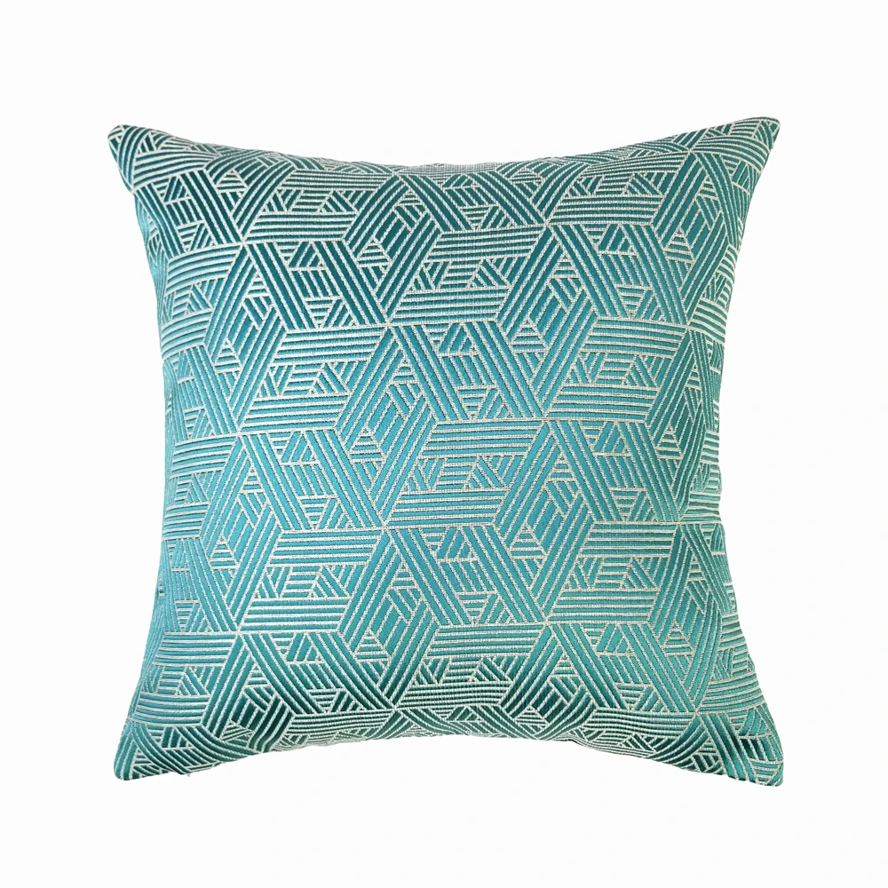 

Contemporary 4 colors New Geometric Modern Home Living Woven Cushion Cover Decorative Interior Pillow Case 45 x 45cm 1pc/lot