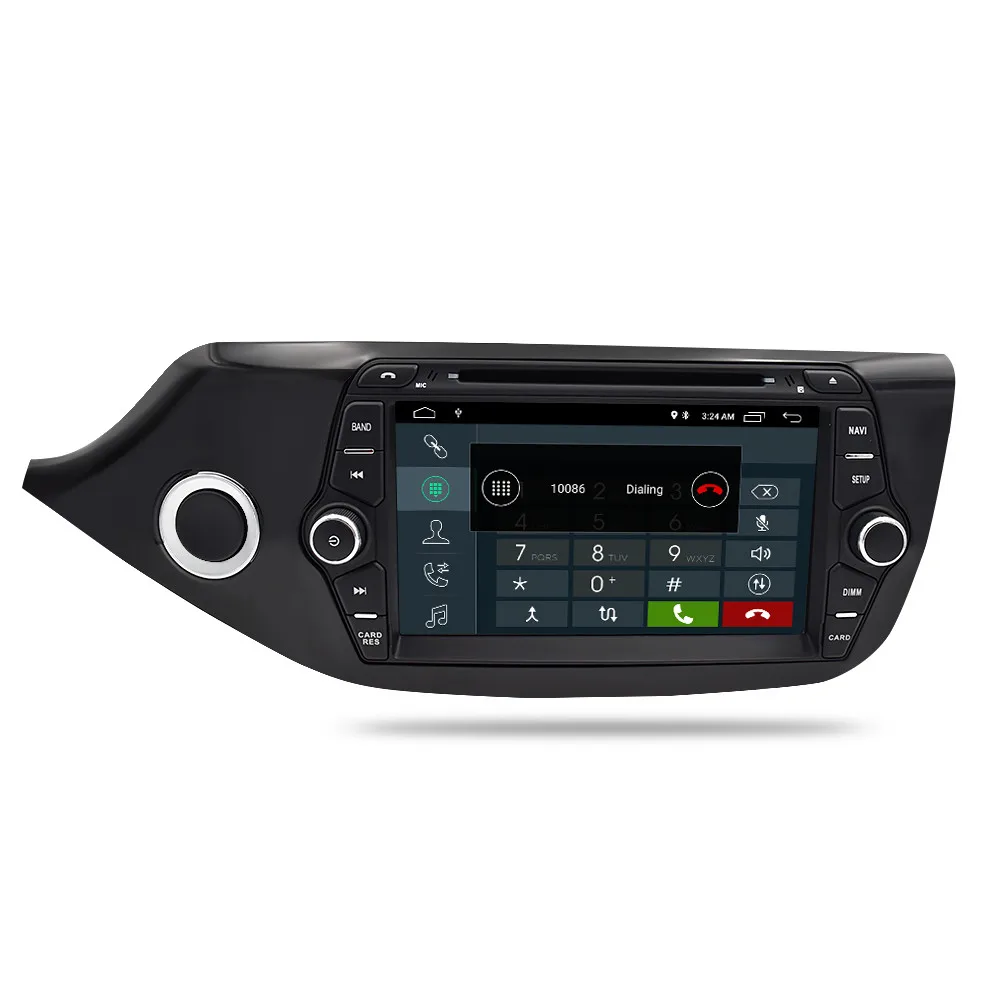 Android 9,1/9,0 автомобильный Радио gps навигация Мультимедиа dvd-плеер для Kia Ceed 2012 2013 RDS wifi стерео ips экран