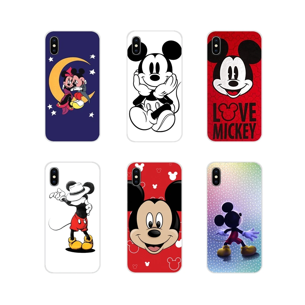 

For Xiaomi Mi6 A1 5X 6X Redmi Note 5 5A 4X 4A 4 3 Plus Pro pocophone F1 Accessories Phone Cases Covers Mickey Mouse
