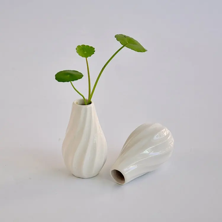 2pcspack ceramic flower pots planters home decor vases flower vases white pots folding paper surface vaso wedding decor gifts - Home Decor Vases 2pcspack ceramic flower pots planters home decor vases flower vases white pots folding paper surface vaso wedding decor gifts - Home Decor Vases