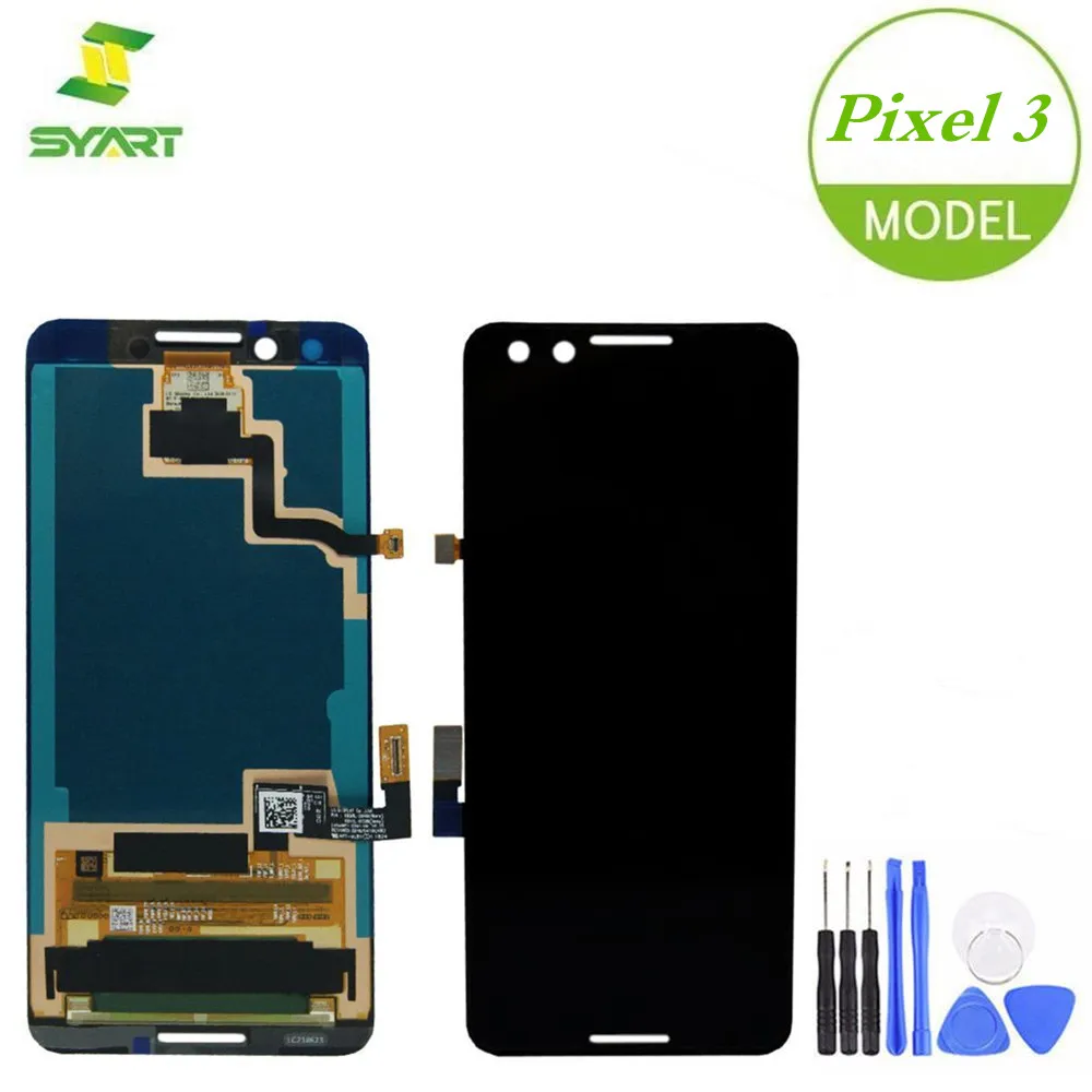Для Google Pixel 3 XL 6 &quotЖК дисплей кодирующий преобразователь сенсорного экрана в