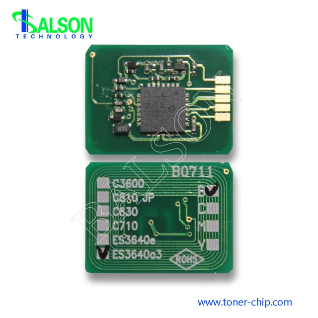 Hot penjualan cartridge chip laser chip ulang toner chip untuk oki es6410dn cina industri di