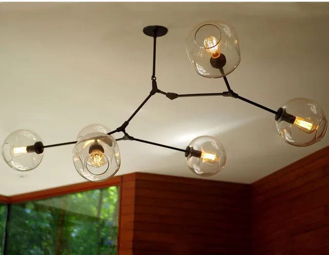 Lindsey Adelman Globe Branching Bubble Chandelier Modern Lindsey Adelman Globe Branching Bubble Chandelier Modern Light Lighting Included Led Dimmable Bulbs Free